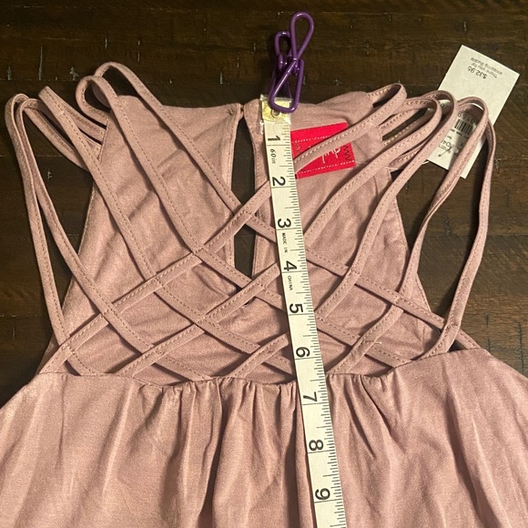Strappy Mauve Sleeveless Dress, size S, Daytrip brand. NWT - Picture 8 of 13